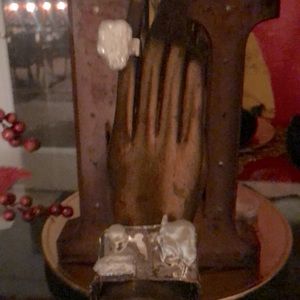 Silver Pearl Bracelet and Ring set.